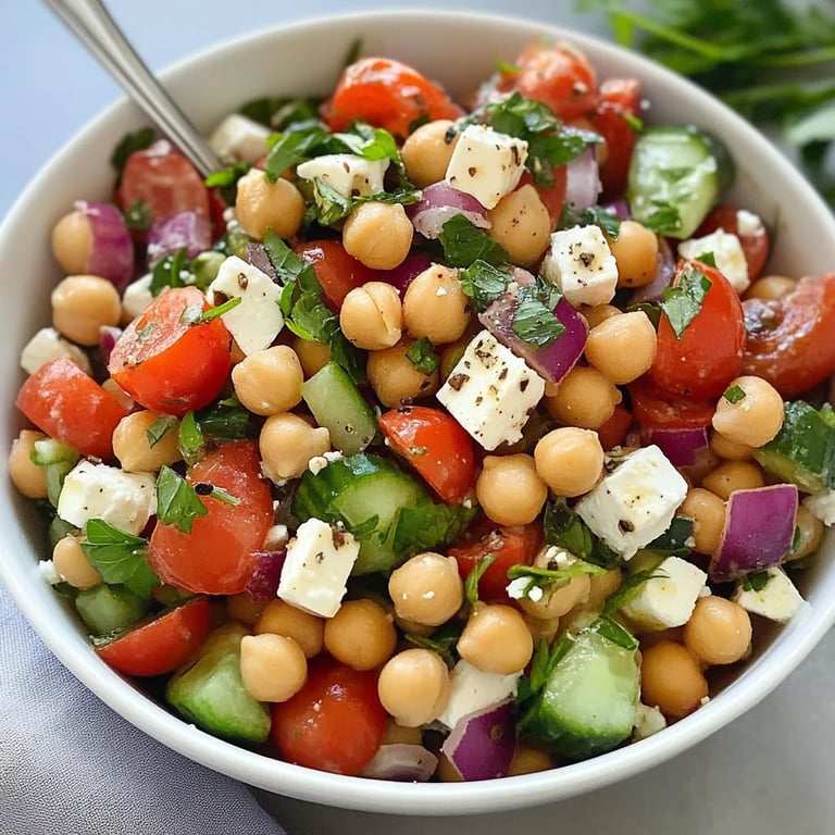Salada Mediterrânea de Grão de Bico e Queijo Feta: An Incredible Ultimate Recipe