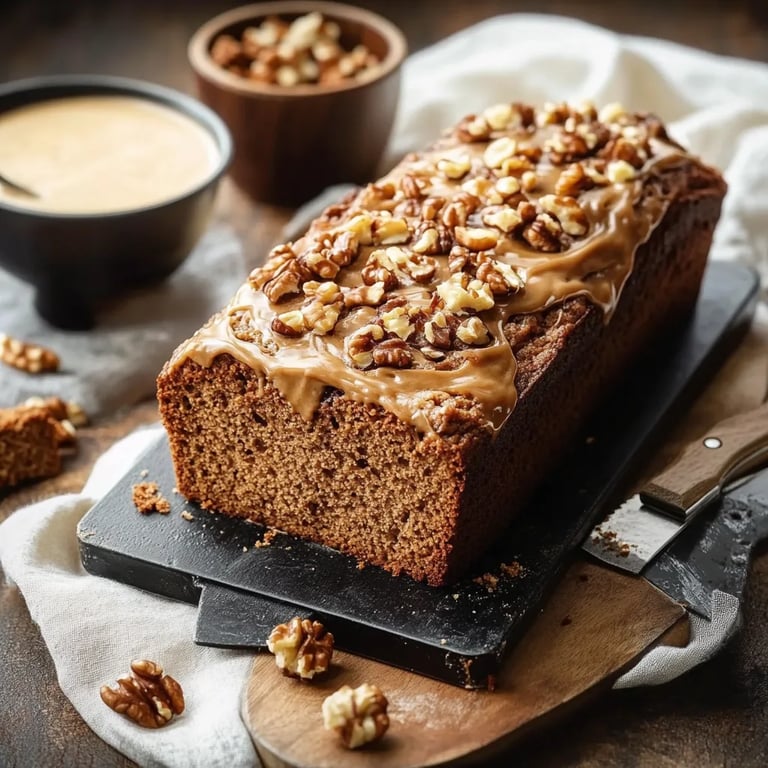 Coffee And Walnut Loaf