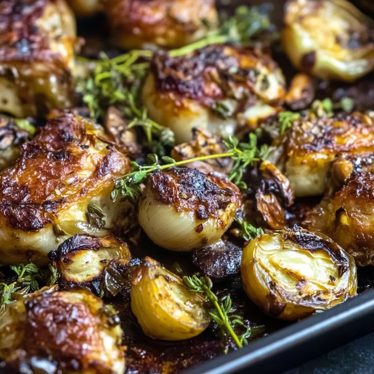 Herbstlicher Rosenkohl aus dem Backofen