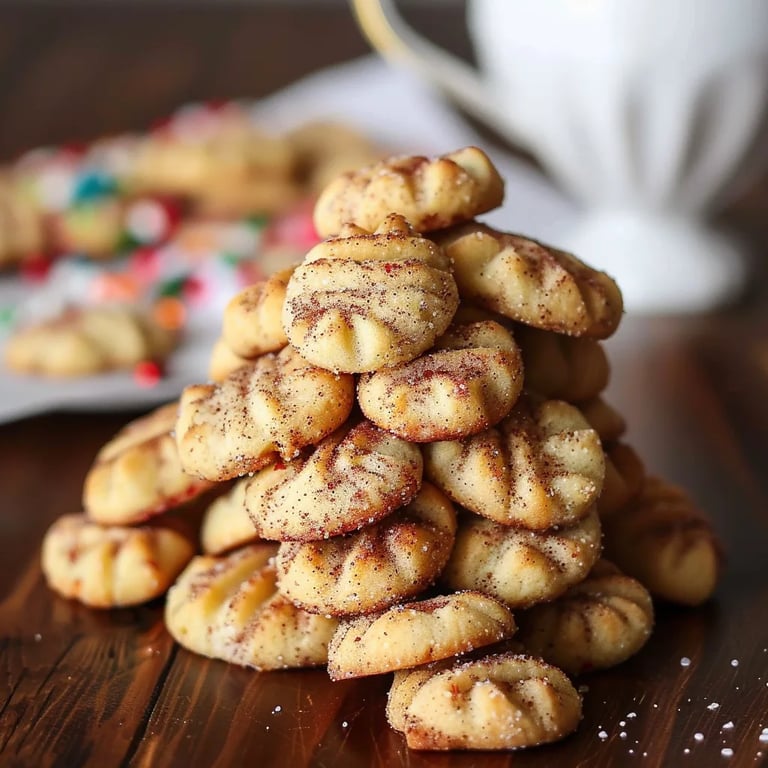 Zimthörnchen Plätzchen