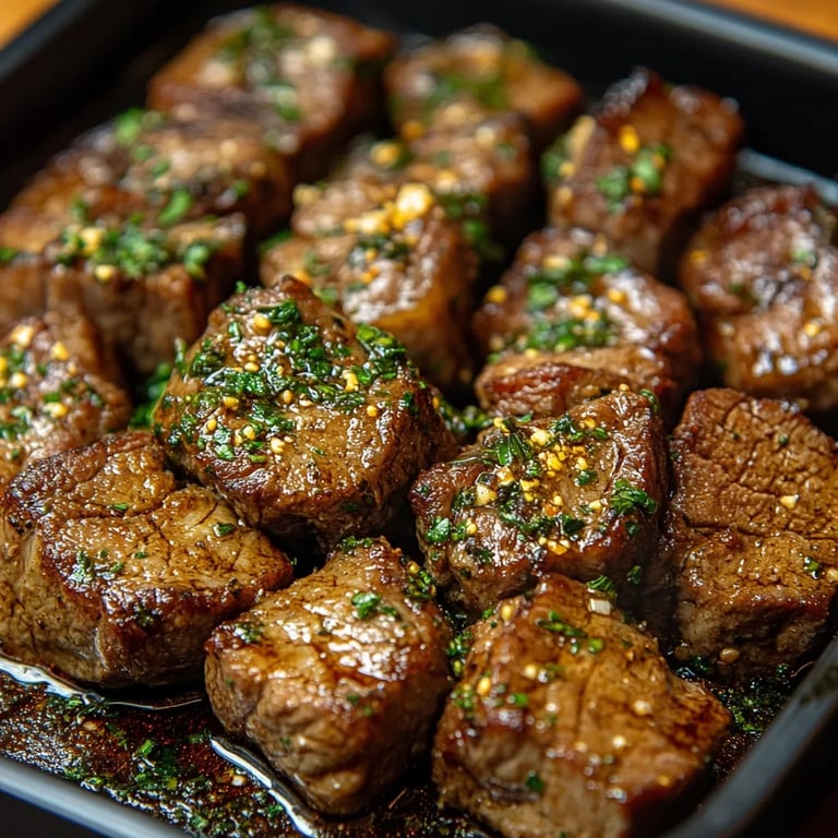 Steakbissen mit Knoblauchbutter aus der Heißluftfritteuse: Ein Unglaubliches Ultimatives Rezept