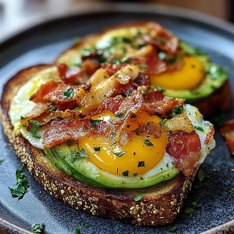 Avocado Bacon & Egg Toasts: An Incredible Ultimate Recipe