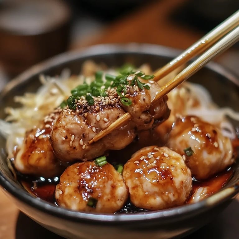 Japanese Tsukune