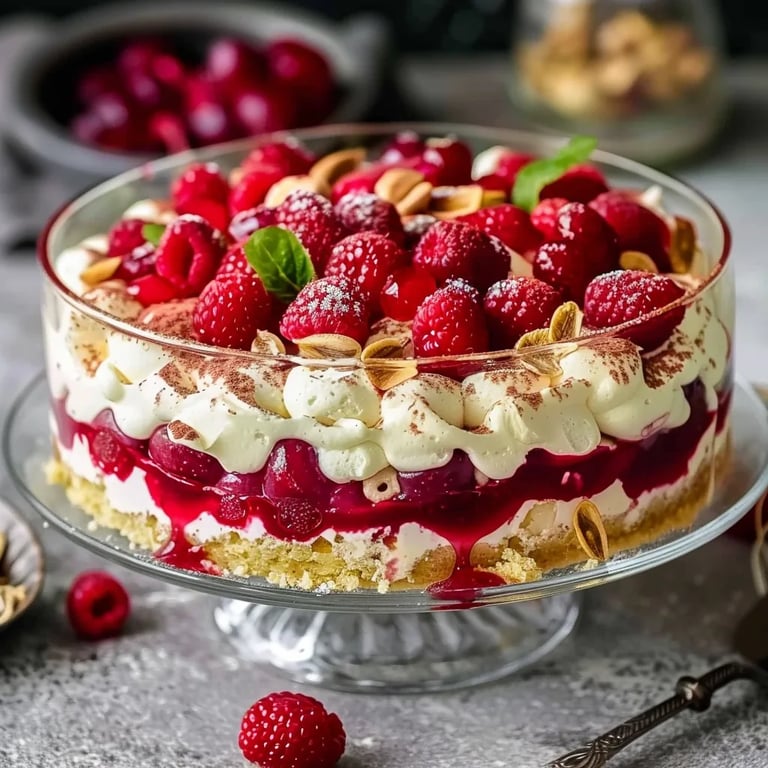 Himbeer-Pistazien-Tiramisu