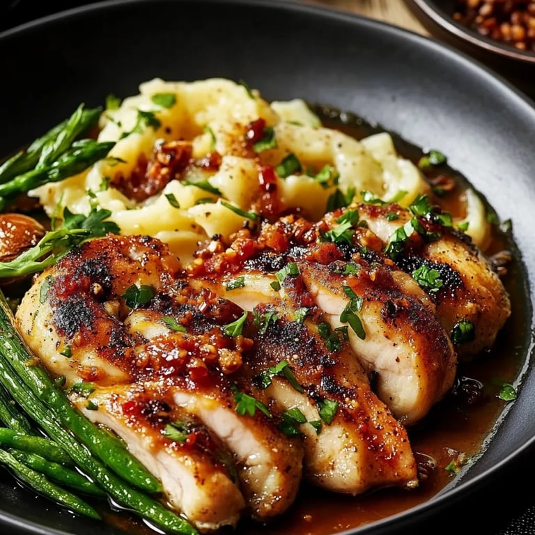 Hähnchen im Speckmantel