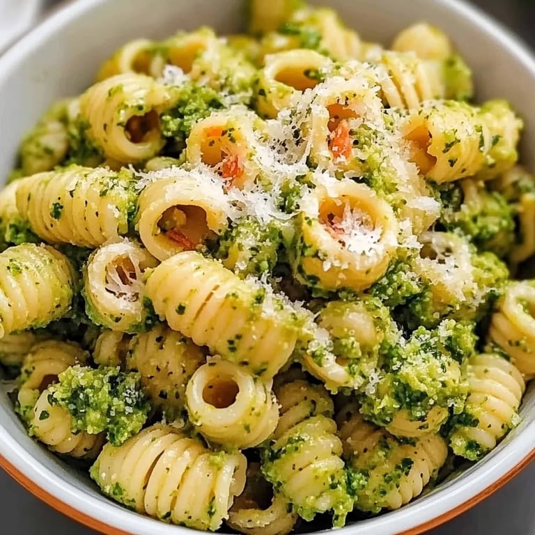 Einfache gesunde Brokkoli-Pasta
