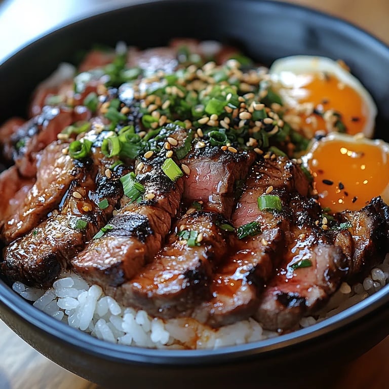 Tazones de Arroz con Bistec BBQ Coreano: Una Receta Increíble y Fácil