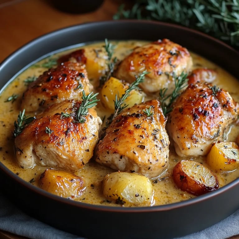 Herb Roasted Chicken in White Wine Sauce: An Incredible Ultimate Recipe