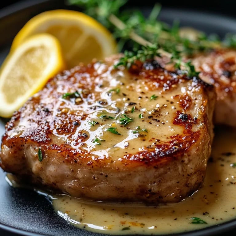 Delicious Pan-Seared Lemon Dijon Pork Chops: An Incredible Ultimate Recipe