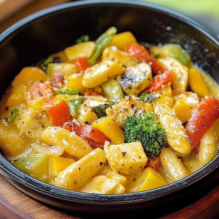 Schupfnudelpfanne mit Gemüse