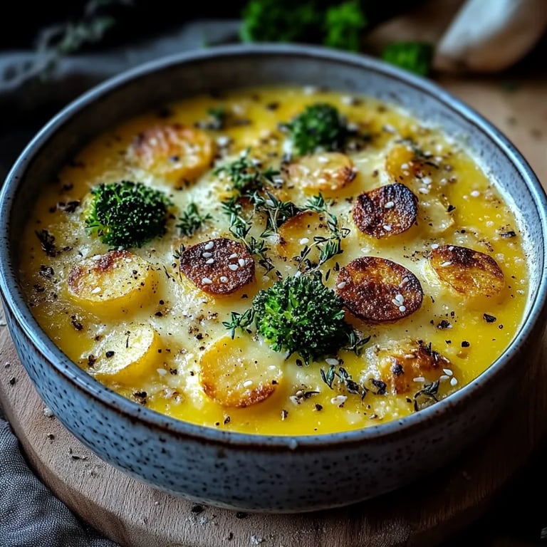 Kartoffel-Brokkoli-Auflauf