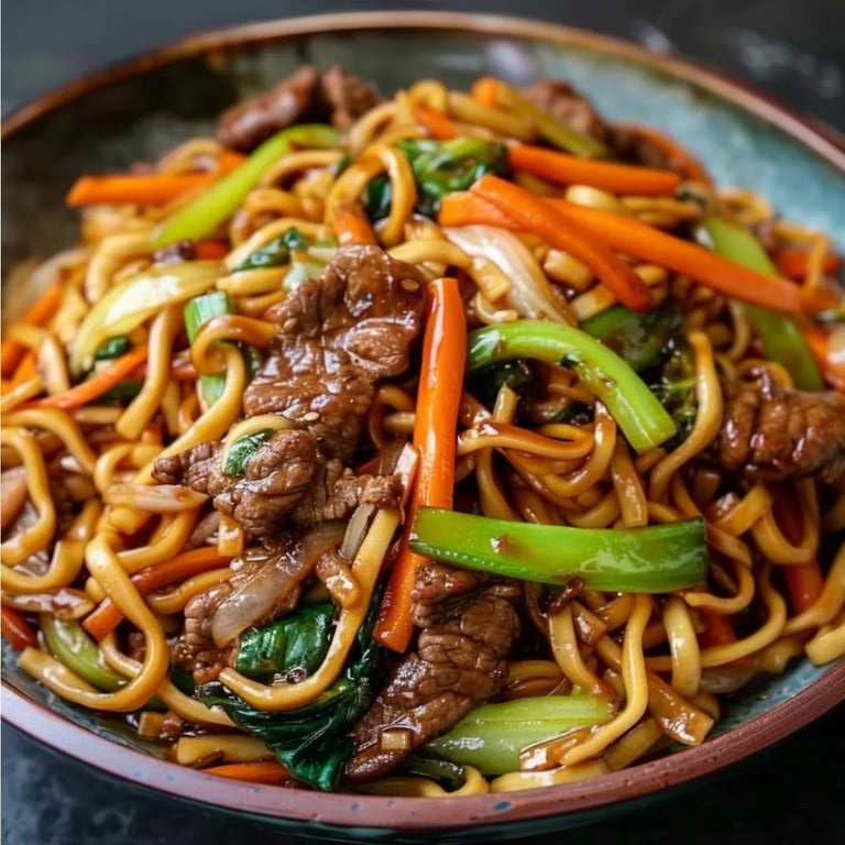 Easy 30-min. Beef Lo Mein