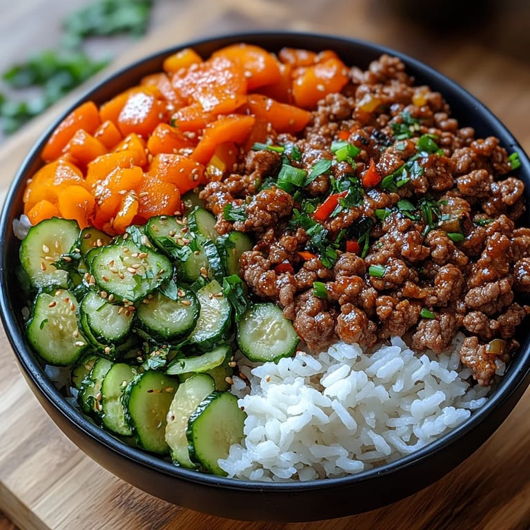 Tazón Salteado de Carne Molida Picante: Una Increíble Receta Esencial