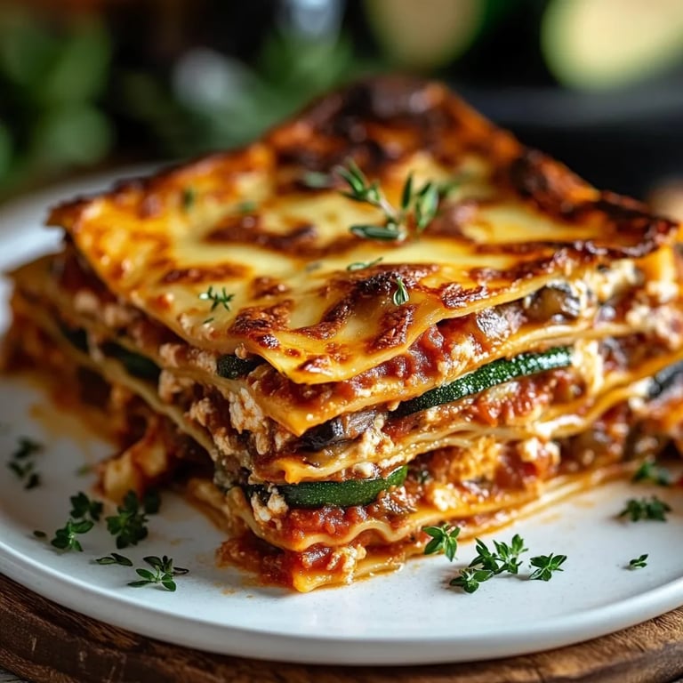 Delicious Veggie Zucchini Lasagna With Mushrooms: The Ultimate Recipe You Need to Try