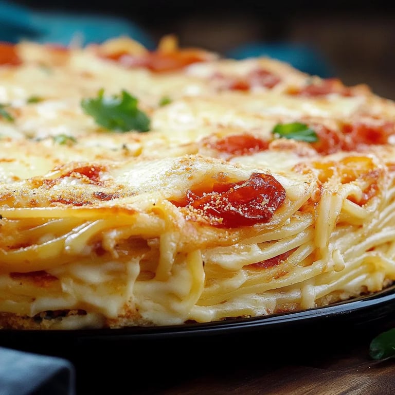 Spaghetti-Schichttorte