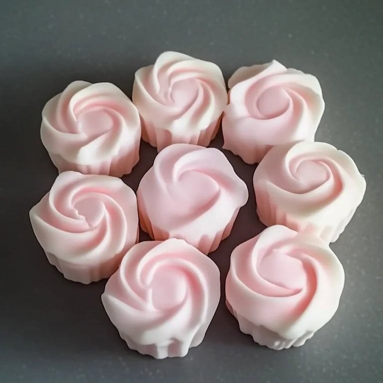 Marshmallows Blooming Roses - Silicone Mold