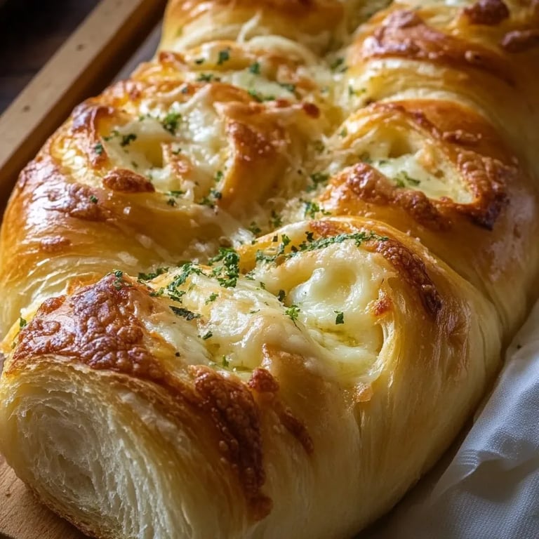 Käseknoblauchbrötchen