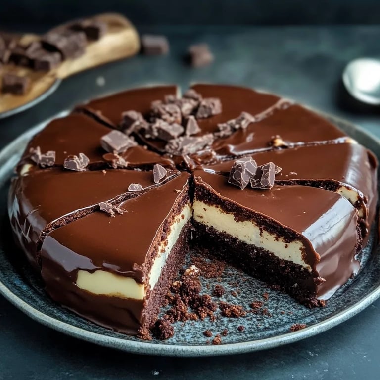 Schoko Schnitte mit Creme