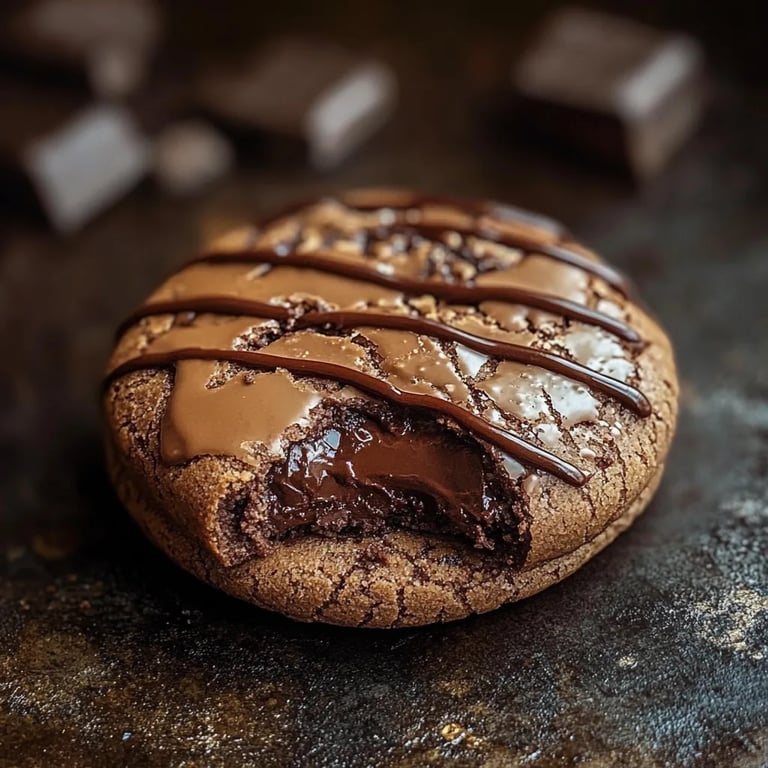 Extra dicke Schokoladenkekse im Bäckerei-Stil