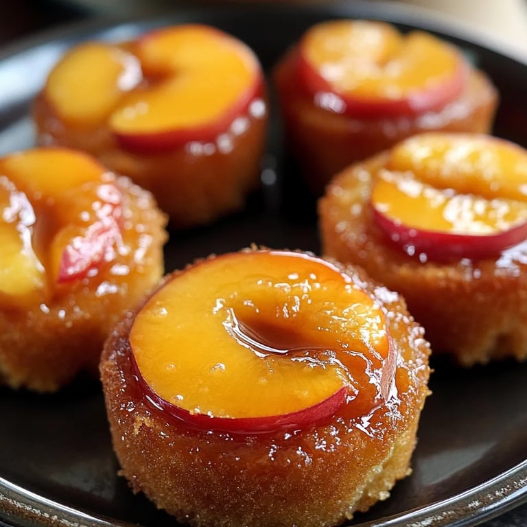 Peach Upside-Down Mini Cakes: An Incredible Ultimate Recipe