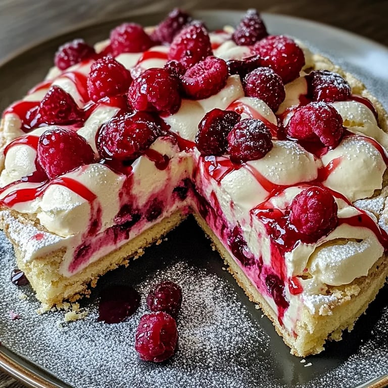 Pistazienkekse mit Weißer Schokolade und Himbeeren