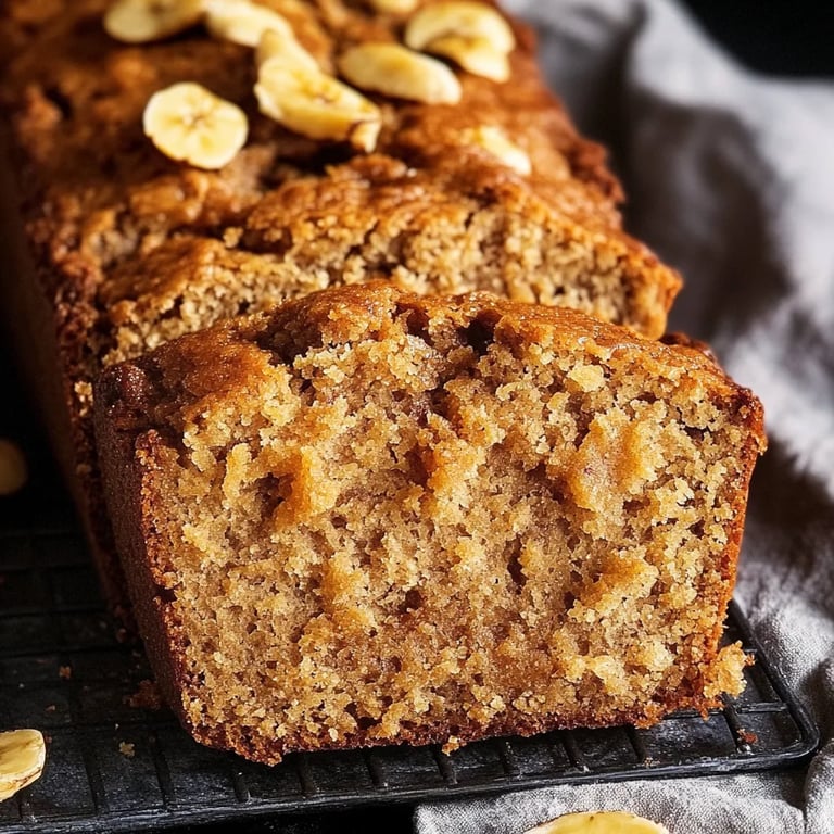 Delicious Peanut Butter Banana Bread