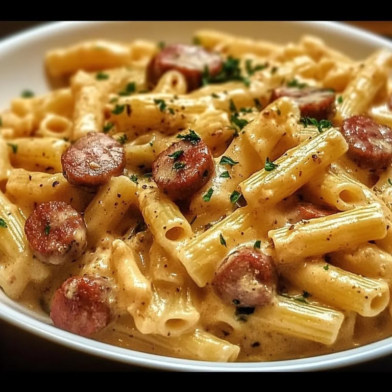 Creamy Smoked Sausage Pasta