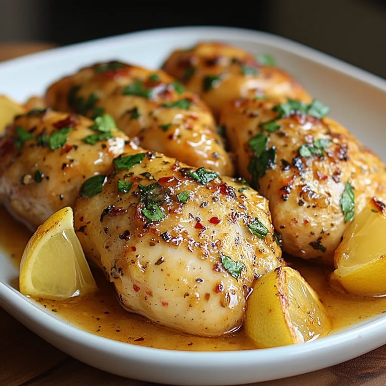 Zitronen-Knoblauch-Hähnchen: Ein Unglaublich Essenzielles Rezept für 4 Personen