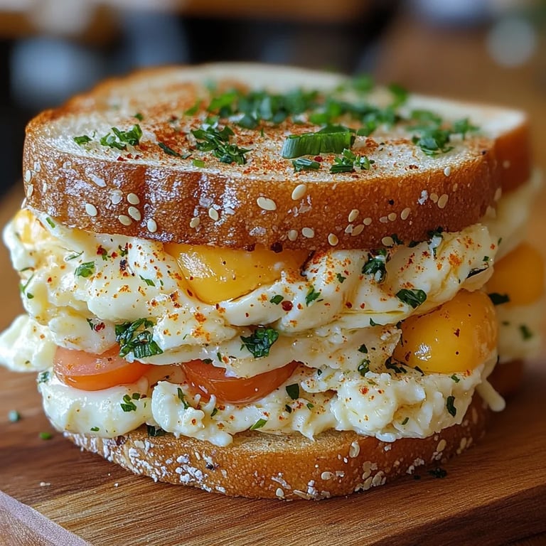 <p>Sándwich de Ensalada de Huevo: Una Increíble Receta Última</p>