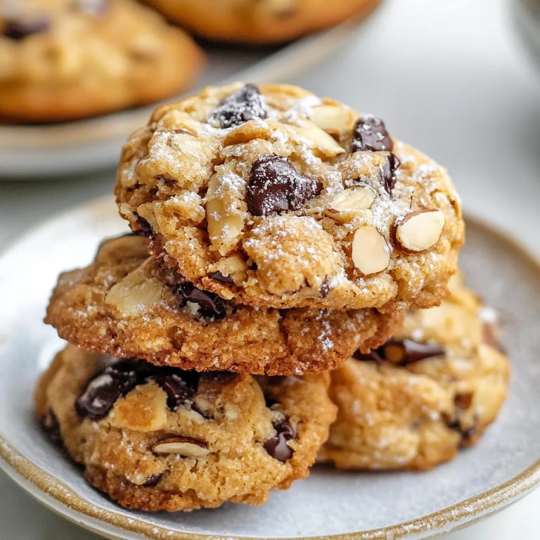 Almond Chocolate Chip Cookies