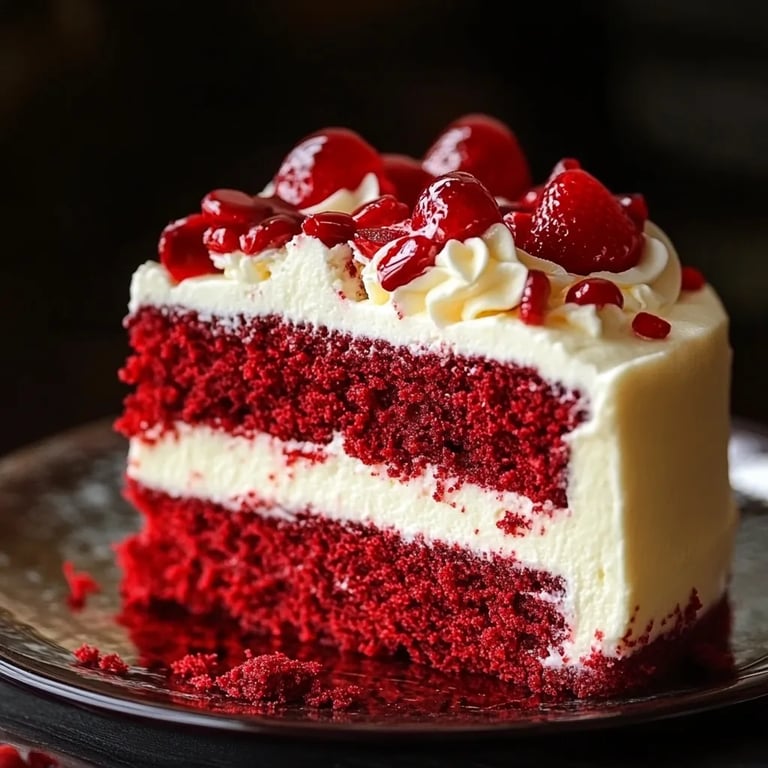 Enchanted Red Velvet Cake