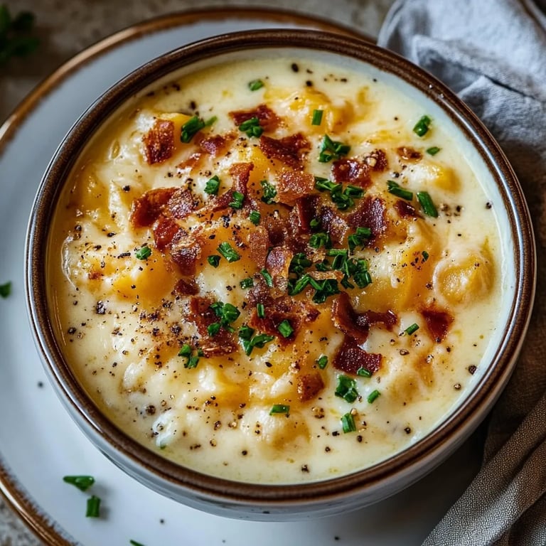Loaded Baked Potato Soup Recipe