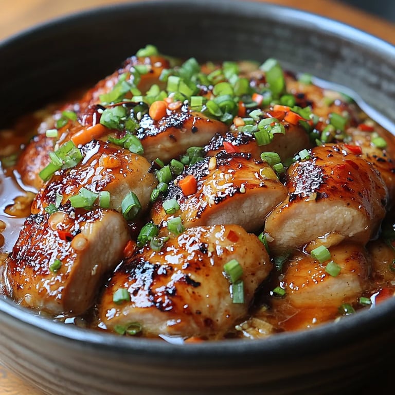Poulet caramélisé au soja dans un bouillon à l’ail et au gingembre : Une Recette Incroyable Ultime