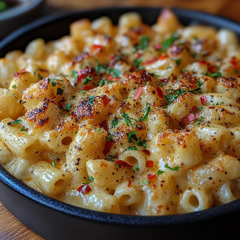 Mac & Cheese au poulet au miel et au poivre : Une Recette Incroyable Ultime