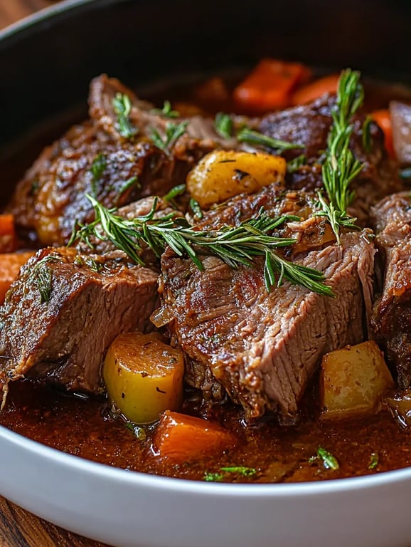 Italian Pot Roast (Straccato)