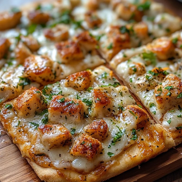 <p>Flatbread de Frango ao Estilo Caesar: Uma Receita Incrível e Definitiva</p>