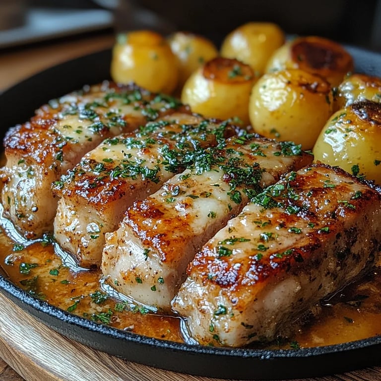 Costeletas de Porco Cremosas com Molho Ranch: Uma Receita Incrível e Definitiva