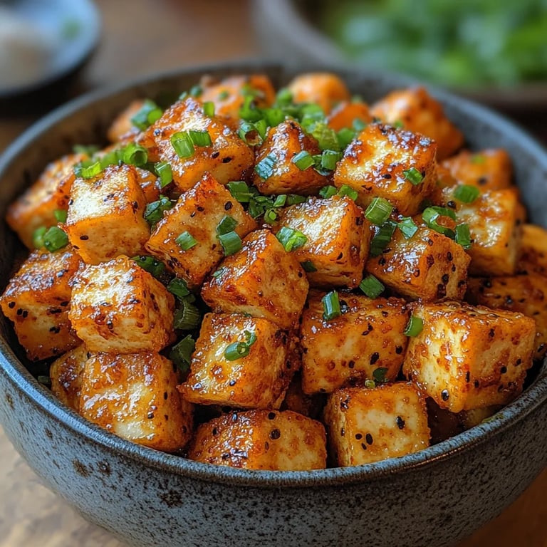 Tofu Croustillant au Four avec Levure Nutritionnelle : Une Recette Incroyable Ultime