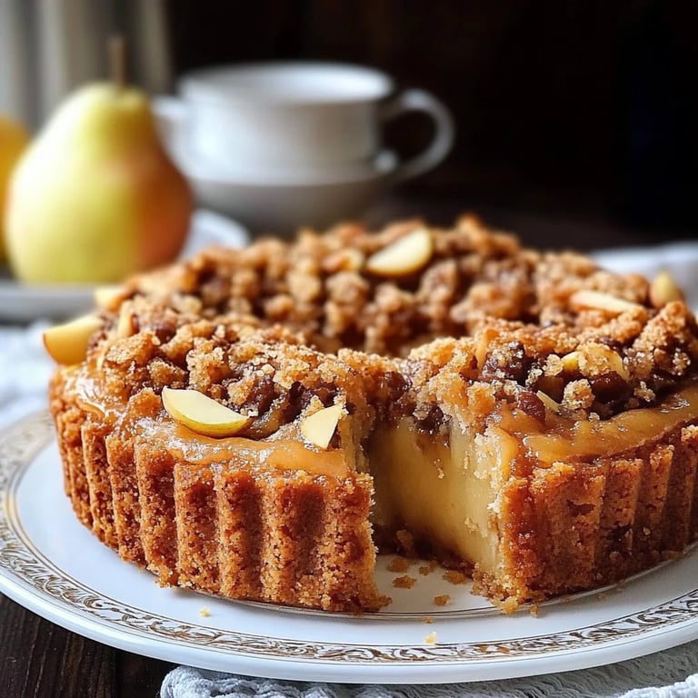 Streuselkuchen mit Äpfeln