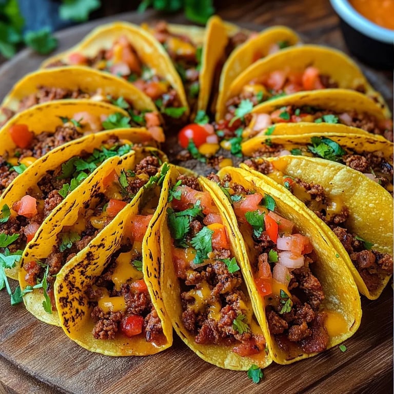 Mini-Tacos mit würziger Hackfleischfüllung: Ein Unglaubliches Ultimatives Rezept