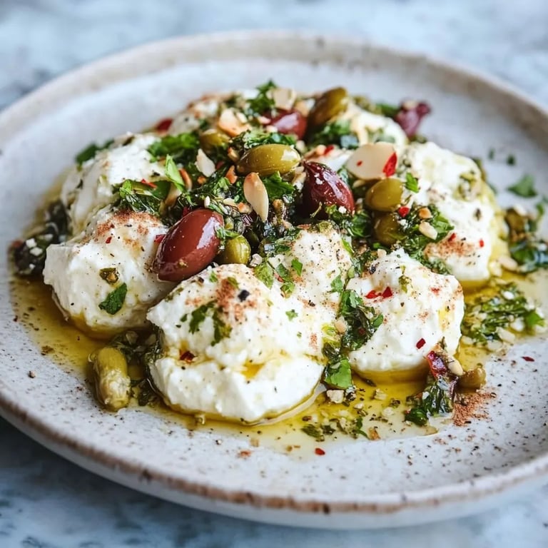 Gerösteter Rosenkohl mit whipped Feta