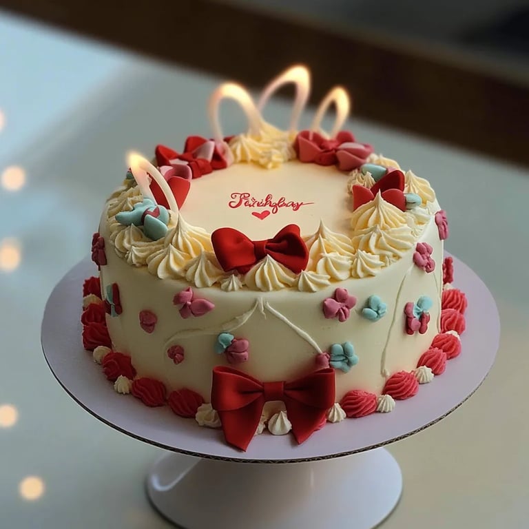 Birthday Cake with Bows: An Incredible Ultimate Recipe