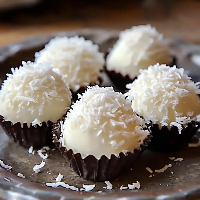 Coconut Cream Truffles and No Bake Candy Ideas