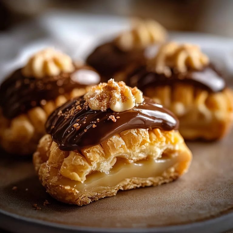 Omas Walnuss Marzipan Plätzchen