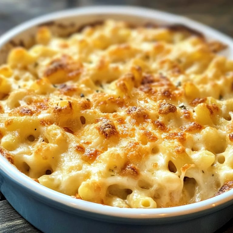 Creamy 5-Cheese Macaroni And Cheese