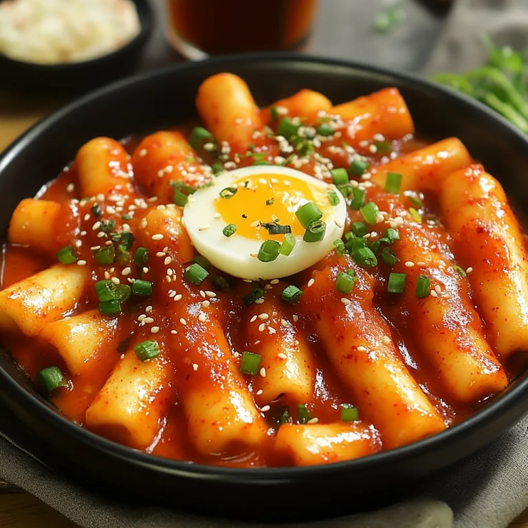 Tteokbokki med kokta ägg: Ett fantastiskt ultimativt recept