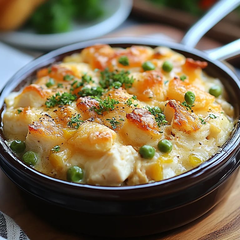 Caçarola de Frango com Bolinhos Bisquick: Uma Receita Incrível e Essencial