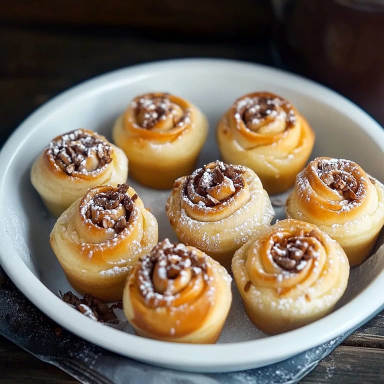 Mini-Zimtschnecken aus der Muffinform