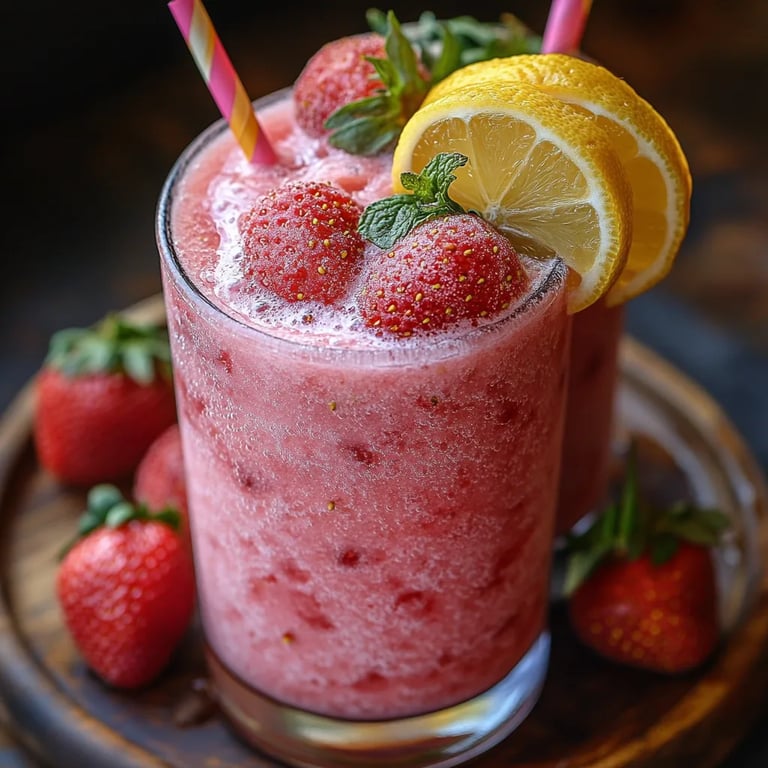 Limonade glacée à la fraise : Une Recette Incroyable Ultime