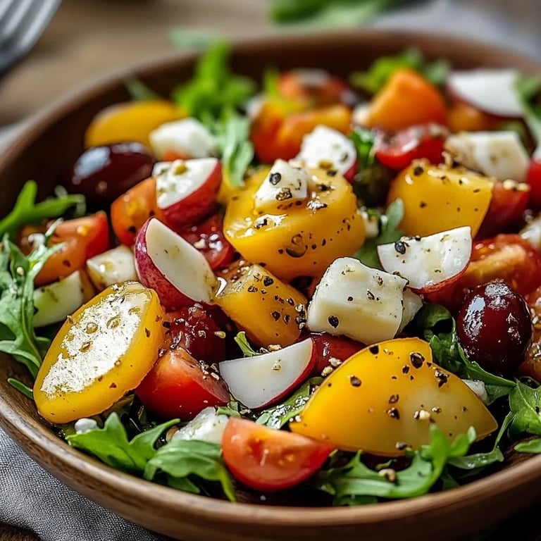 Birnensalat mit Balsamico